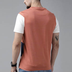 Camiseta de Hombre de Punto 100% Algodón de Alta Calidad y Estilo Lujoso en 10 Colores, Transpirable y Ecológica, Opciones de Ropa Deportiva - Product Image 3