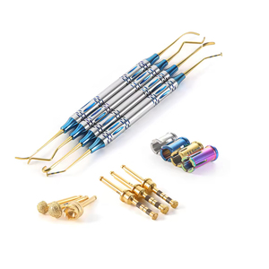 Kit de forets chirurgicaux pour implants dentaires, manuel, en acier inoxydable, avec butées de profondeur et élévateurs de sinus lift, instruments chirurgicaux de qualité supérieure pour - Product Image 2