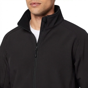 Chaqueta Casual de Lona para Hombre, Primavera Otoño, Cortavientos, Cuello Alto, Diseño a Cuadros, Venta al Por Mayor, Logotipo Personalizado, Fabricante OEM ODM - Product Image 2