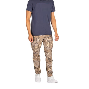 กางเกงคาร์โก้ลายพรางสำหรับผู้ชาย ผ้าริปสตอป ทนทาน เหมาะสำหรับกิจกรรมกลางแจ้ง - Product Image 4