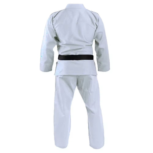 Uniforme de karaté personnalisé avec logo, Kimono de karaté, tenue d'arts martiaux en coton respirant pour enfants, jeunes et adultes - Product Image 2
