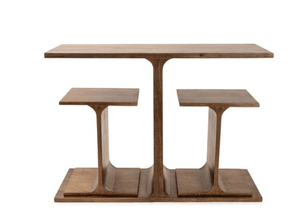 Mesa de Centro Rectangular de Madera de Nogal, Mesa Auxiliar para Sala de Estar, Muebles Modernos para el Hogar - Product Image 6