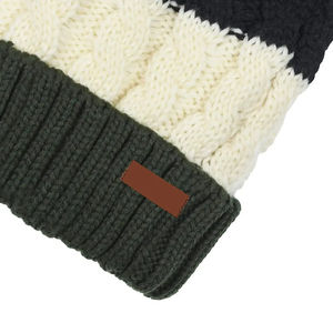 Gorros de Punto Lisos Teñidos de Invierno Cálidos y Transpirables con Logotipo Personalizado al por Mayor 2026, Gorros de Diseño con Impresión y MOQ Bajo - Product Image 2