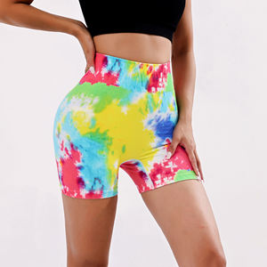 Shorts de yoga légers pour femmes, taille haute, respirants, extensibles, flexibles, pour la remise en forme, l'entraînement sportif, les shorts d'entraînement athlétique pour femmes - Product Image 1