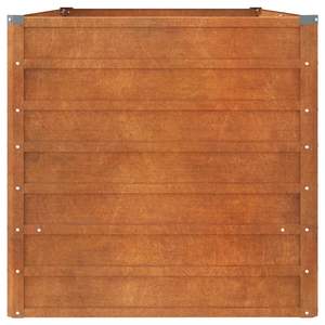 Jardinera Elevada Grande y Resistente de Acero Corten Marrón, Macetas y Jardineras Resistentes - Product Image 5