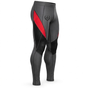 <b>Men</b> <b>Legging</b> Premium Custom Fitness Tights <b>Compression</b> Sportswear Breathable Polyester Fabric Stretch Construction Moisture - Product Image 2