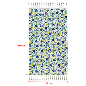 Nueva Colección Toalla de Playa Fouta con Estampado Floral de Alta Calidad con Flecos, Suave y Duradera, la Mejor Toalla Fouta para Uso en la Playa - Product Image 6