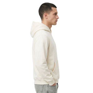 Sudaderas con Capucha de Felpa de Algodón Grueso para Hombre, Sudadera con Capucha Oversize para Hombre, Estilo Urbano Minimalista, Fabricación Personalizada en Blanco - Product Image 5