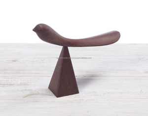 Cuerno de zapato de madera de 6 pulgadas de largo, calzador de nogal oscuro, cuerno de bolsillo para calzado, cuchara de zapato Natural, regalo para hombre Mini - Product Image 1