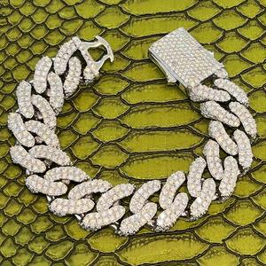 เงินแท้ 925 ชุบทองคำขาว 14K เพชรแท้เจียระไน 4.30 กะรัต สร้อยคอจี้ตัวอักษรแบบกำหนดเองได้ สำหรับงานปาร์ตี้ - Product Image 1