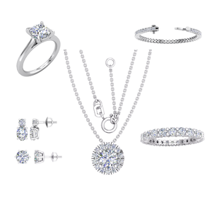 Anillo de Compromiso/Boda Clásico de Lujo para Mujer, Plata 925S, Diamante Cultivado en Laboratorio de 1.3 Quilates, Claridad VS, Color E, Corte Brillante, Certificado IGI, Regalo - Product Image 3