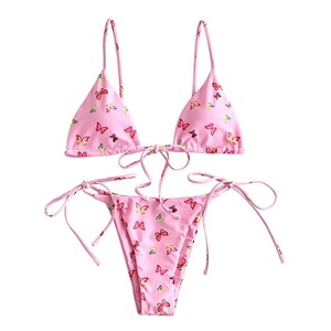 Conjuntos de Bikini Estampados para Playa, Totalmente Personalizables, Calidad Ilimitada, Tela, Diseño, Color, Empaque y Logotipo Personalizados - Product Image 4