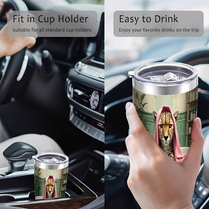 20oz Stainless Steel Tumbler Vacuum <b>Insulated</b> Portable Travel <b>Cup</b> Outdoor Camping Bulk <b>Cup</b> - Product Image 3