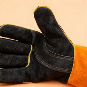 Gants de soudure en cuir personnalisés résistants à la chaleur, ignifuges, sacs de sécurité industriels, étuis anti-odeurs, pliables et confortables - Product Image 5