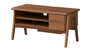 Mueble de TV Moderno de Lujo en Madera Maciza, Listo para Armar, con Panel de Vidrio, para Sala de Estar, Shirai P5-01 Japón - Product Image 2