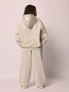 Survêtements personnalisés pour enfants, rose vif, pour filles et garçons, design hivernal, coton de haute qualité, vêtements pour enfants, ensemble de survêtement - Product Image 6