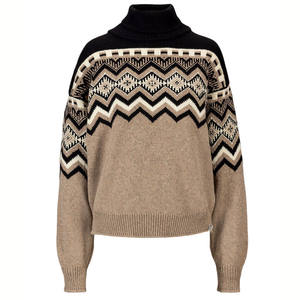 Suéter de Punto Sencillo para Mujer - Suéter de Invierno Suave de Alta Calidad - Top Elegante de Manga Larga de Color Sólido para Mujer, Transpirable - Product Image 6