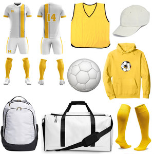 Uniformes de Fútbol Deportivos de Diseño Ergonómico y Corte Ajustado, Duraderos para Práctica y Entrenamiento - Product Image 3