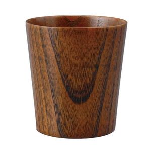 Handmade Natural <b>Wooden</b> Beer Glass Minimalist Eco-Friendly Wood Drinking <b>Cup</b> for Home Use - Product Image 3