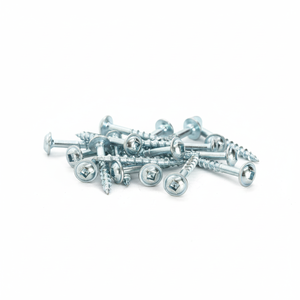 Tornillo Autorroscante para Madera PDC Modelo 8 CLASE 4, Cabeza Plana, Rosca Gruesa, Métrico/Pulgadas, Phillips/Pozi Drive, Niquelado/Zincado, Acero al Carbono - Product Image 1