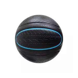 Balones Slam Negros con Patrón, de Goma Texturizada, Rellenos de Arena, Núcleo Denso, Superficie Antirrebote, Balones Slam de Alto Impacto - Product Image 5