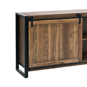 ตู้ข้างเตียงไม้สัก แวนดาน่า สเตลลาร์ เวอร์เท็กซ์ พร้อมบานเลื่อน - Product Image 4