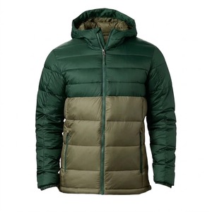 Veste imperméable pour homme, veste de sport d'hiver, sur mesure, grande taille, longue, avec capuche, veste matelassée - Product Image 1