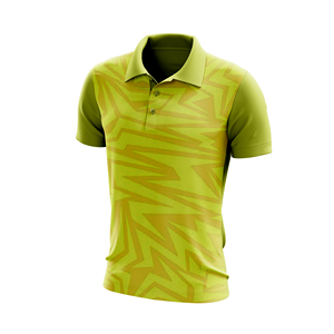 Camiseta polo deportiva sublimable, camiseta polo de color contrastante, camiseta polo con franjas, camiseta polo de uniforme. - Product Image 3