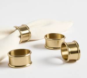 Designer Napkin Rings Made With Artistic Detailing And Superior Finishing, Bringing Charm And Elegance To Dining Spaces. - Product Image 2