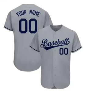 Camiseta de Béisbol Personalizada de Alta Calidad para Hombre, Uniforme Deportivo Sublimado al por Mayor, Camiseta de Béisbol de Poliéster, Fabricante OEM - Product Image 4