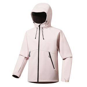 Chaqueta Deportiva Unisex Cosh de Dos Tonos, Impermeable, en Amarillo Mostaza y Verde Oliva - Product Image 5