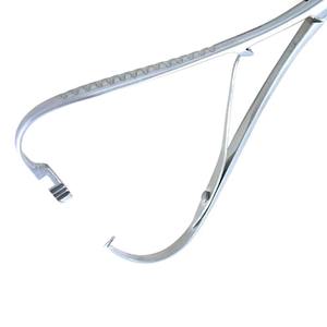 Portaagujas Mathieu de 140 mm 19-300-140, Instrumento Quirúrgico Manual Reutilizable de Acero Inoxidable para Sutura de Precisión, Hermann Meditech - Product Image 3