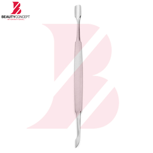 Pousse-cuticules double face en acier inoxydable, durable et antidérapant ; Nettoyeur d'ongles en forme de cuillère avec pousse-cuticules - Product Image 4