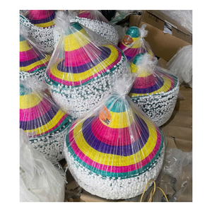 Lightweight Handmade <b>Straw</b> Sombrero <b>Hat</b> from Mexico Style Wholesale for Summer Beach Events Outdoor Gatherings and Party - Product Image 1