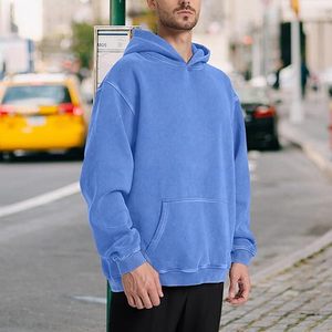 Sudadera con Capucha Lavada al Ácido con Logotipo Personalizado |   Sudaderas Extra Grandes de Estilo Urbano Vintage al por Mayor |   Proveedor de Sudaderas con Logotipo Personalizado - Product Image 2