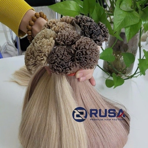 ขายส่งเคราตินต่อผมแบบ I-Tips พร้อมผมแท้เวียดนามแบบ Super Double Drawn สีตามสั่ง - Product Image 6