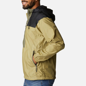 Easy Wear Eco Friendly Hooded Men's <b>Winter</b> Windbreaker Jacket Waterproof Quick Dry Breathable Front Logo Custom OEM Sports - Product Image 3