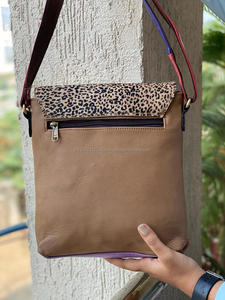 กระเป๋าหนังวัวแท้สำหรับผู้หญิงสไตล์ตะวันตก,ใหม่กระเป๋าถือหลากสีกระเป๋าสะพายไหล่หนังรีไซเคิล - Product Image 4