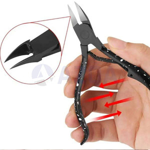 Pince coupante professionnelle robuste pour cuticules et ongles, outil de manucure et pédicure pour l'élimination des peaux mortes et des ongles incarnés - Product Image 5