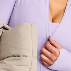 Chaqueta Deportiva para Mujer, Ligera, Elástica, con Cierre Completo, Transpirable, para Running y Fitness - Product Image 6