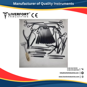 Juego de Timpanoplastia de Calidad Premium, 29 Piezas, Color Negro, Microcirugía de Oído, Instrumentos Quirúrgicos de Acero Inoxidable Alemán, Manual - Product Image 2