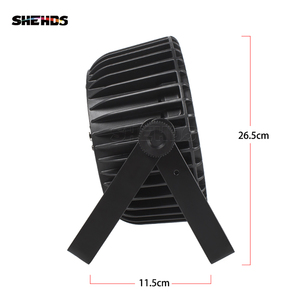 SHEHDS Luz de Escenario de 6/10 Canales, 18x18W RGBWA UV LED Par Can DMX512, Luz DJ Activada por Sonido Automático - Product Image 3
