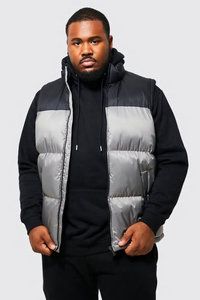 Veste matelassée unisexe décontractée imperméable et chaude pour l'hiver avec col montant, personnalisable avec logo brodé, faible MOQ - Product Image 2
