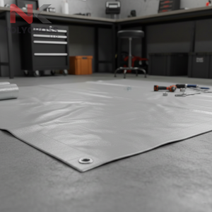 Bâche en polyéthylène légère, imperméable et résistante aux UV, format portable, pour usage extérieur, camping et industriel, pour acheteurs en gros - Product Image 3