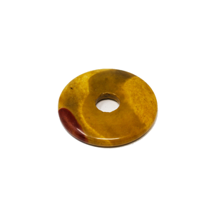 Donuts de Cristal Natural, Donuts de Piedra de Jaspe Mookaite, Gemas de Cristal, Gemas de Reiki, Donuts Curativos, Ágata, Mayorista - Product Image 4