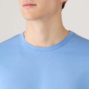 เสื้อยืดเปล่าขายส่ง ผ้าฝ้าย 100% สกรีนโลโก้ได้ สำหรับผู้ชาย เสื้อยืดพิมพ์ลาย เสื้อยืดลำลอง - Product Image 4