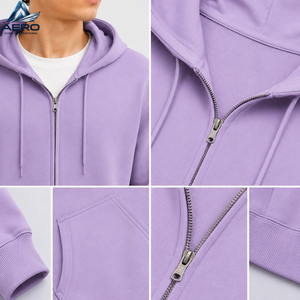 Sudaderas Modernas de Invierno con Cierre Completo y Capucha Ajustable, Material de Felpa de Algodón Duradero, Transpirable y Ecológico para Uso Diario - Product Image 6