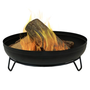 Brasero d'extérieur en fer de haute qualité avec support à 3 pieds, chauffage au bois et au charbon de bois en métal pour jardin, camping et feu de camp - Product Image 3