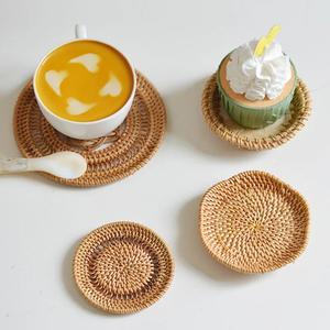 Nuevo Posavasos Redondo Clásico de Bambú, Suministro de Fábrica, Personalizado para Bebidas, Impresión de Logotipo Grabado - Product Image 1