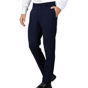 Servicios OEM, Pantalones de Vestir Casuales Rectos de Invierno para Hombre al por Mayor, Color y Logotipo Personalizados, Tela Transpirable, Tallas Grandes - Product Image 1